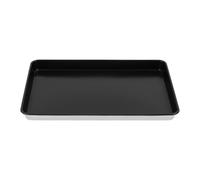 Plaque de cuisson rectangulaire en aluminium antiadhésive, 60 x 40 x 5 cm, convient comme bol, plaque de cuisson, planche à préparer ou plateau de service