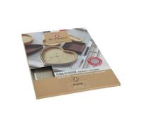 Plaque de cuisson rectangulaire perforée 40x30 cm en inox - TS