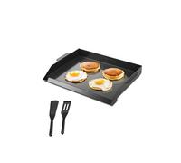 Plaque de Cuisson Rectangulaire Universelle 50,2x37cm Pour Camping Fête Noir