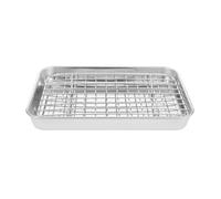 Plaque de Cuisson Ronde en Acier Inoxydable, pour Refroidir Gâteaux