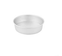 Plaque de cuisson ronde en alliage d'aluminium avec fond amovible conçue pour la cuisson de gâteaux de différentes tailles pour un usage domestique et professionnel (30,5 cm)