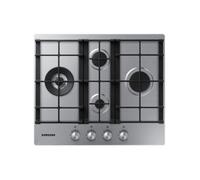 Samsung NA64H3031BS Noir, Acier inoxydable Intégré 60 cm Gaz 4 zone(s)