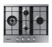 Samsung NA64H3031BS Noir, Acier inoxydable Intégré 60 cm Gaz 4 zone(s)