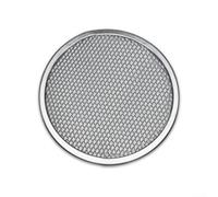 Plaque de cuisson sans pizza de 45,7 cm en aluminium pour un chauffage équilibré et une manipulation pratique des aliments (45,7 cm)