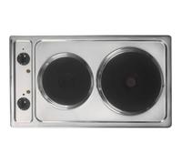 Plaque de cuisson séparée - AMICA - KME 13135 E - Acier inoxydable - Noir - Électrique