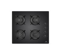 Plaque de Cuisson Table a GAZ Table 4 foyers Gaz Verre Noir