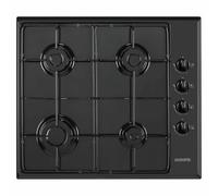 Table 4 foyers OCEANIC - Gaz émail noir