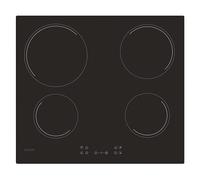 Candy CH64CCB Vitrocéramique Noir - 4 foyers