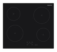 Plaque de cuisson vitrocéramique - DAEWOO - 4 foyers - 60 cm - BH6VTF27BNM - Noir