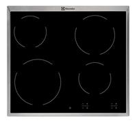 Plaque de cuisson vitrocéramique - ELECTROLUX - EHF16240XK - Noir - 59 cm - Électrique