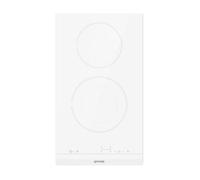 Plaque de cuisson vitrocéramique encastrable Gorenje ECT322WCSC, sécurité enfant, 2 zones de cuisson, blanc