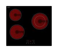 Plaque de cuisson vitrocéramique OCEANIC 3 foyers L56 x P49 cm OCEATV3Z60