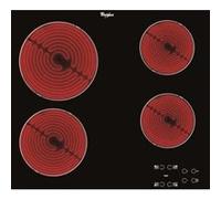 Whirlpool AKT 8090/NE Noir Intégré 60 cm Céramique 4 zone(s)