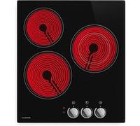 Klarstein Plaque de cuisson vitrocéramique EasyCook – 3 zones, 4700 W, 11 niveaux, 45 cm