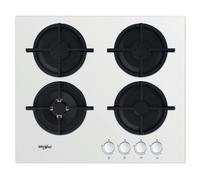 Whirlpool AKT 625/WH Noir, Blanc Intégré 60 cm Gaz 4 zone(s)