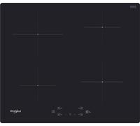 Plaque de cuisson WHIRLPOOL, induction, largeur 60 cm, 4 zones d'induction, noire