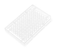 Plaque de Culture Cellulaire 96 Puits - Transparente avec Marquages Alphanumériques pour Laboratoire et École
