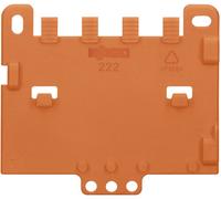 Plaque de décharge de traction WAGO 222-505 orange
