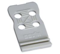 Plaque de décharge de traction WAGO 733-128 gris clair Contenu: 100 pc(s)