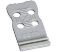 Plaque de décharge de traction WAGO 733-128 gris clair Contenu: 100 pc(s)