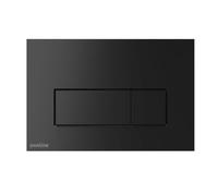 Plaque de déclenchement de chasse d'eau M578 noir mat