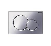 GEBERIT Plaque de declenchement SIGMA01 chrome brillant pour bati-support Duofix UP320 - GEBERIT - 115.770.21.5