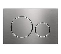 Plaque de déclenchement double touche SIGMA 20 inox brossé - - 115.882.SN.1