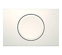 Geberit Delta 15 plaque de déclenchement 115120115 blanc -alpin, pour rinçage flush-stop