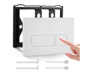 Plaque de Déclenchement Geberit, Plaque de Poussée Geberit Sigma, Compatible avec Geberit Sigma 01 20 30 50 UP300/320, Plaque de Commande WC Rechange 115.770.11.5, 246 × 164 mm