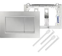 Plaque de déclenchement Geberit Sigma 30, plaque de commande WC compatible avec Geberit Sigma 30, plastique ABS pour plus de durabilité et de durabilité, installation facile
