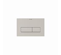 Plaque de déclenchement Kludi UNIFIX carrée 32PP01O2 244 x 160 mm Tourterelle claire mate