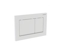 PLAQUE DE DECLENCHEMENT MECANIQUE POUR WC GAMME OMEGA30 COLORIS BLANC GEBERIT