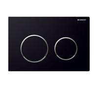 Plaque de déclenchement OMEGA 20 - Noir et chromé brillant