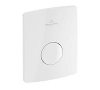 Plaque de déclenchement pour urinoir simple chasse Villeroy & Boch ViConnect blanche
