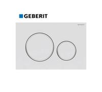 Plaque de déclenchement pour WC blanc mat laqué Sigma - Geberit 115.882.JT.1