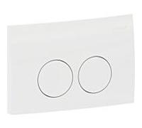 Geberit Delta 25 Plaque d'actionnement ronde 115125115 blanc -alpine, pour double chasse