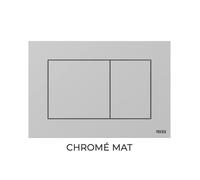 TECEnow plaque de commande WC pour technique à deux quantités, 9240400, Couleur: blanc