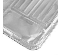 Plaque de déflecteur d'huile pliable en aluminium 90 x 50 cm pour cuisinière à gaz pour plaque de cuisson et mur