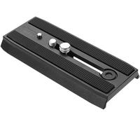 Plaque de dégagement Rapide coulissante,Plaque QR Universelle QR120 avec vis de Montage 1/4"" et 3/8"" pour tête Fluide pour Manfrotto 501 500AH 503HDV 504HD