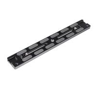 Plaque de dégagement rapide en alliage d'aluminium léger haute stabilité pour trépied à rotule 38 mm Support de fixation pour trépied Accessoires de trépied Plaque de montage
