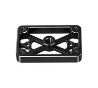 Plaque de dégagement rapide en métal pour trépieds de 38 mm compatible Arcas et systèmes de montage de téléphone