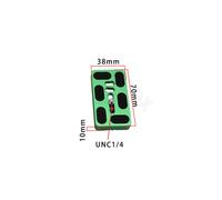 Plaque de dégagement rapide pour Arca Swiss Benro,vis de 1/4 pouces,rotule de trépied monopode et caméra SLR PU40 PU50 PU60 PU70 - Type PU70