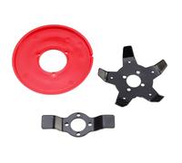 Plaque de désherbage, Accessoires de Tondeuse à Gazon, tête Coupe, Brosse, Outil Remplacement pour Machine Coupe d'herbe, Accessoires Tondeuse