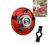 Plaque de désherbage, disques de désherbage pour désherbeur, disque de désherbage agricole, accessoires de désherbage, disques de désherbage universels améliorés 2025 4 pièces pour débroussailleuse