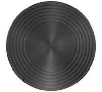 Plaque de diffuseur de chaleur multifonctionnelle pour cuisinière à gaz même chauffage empêche les brûlures de poêle en alliage d'aluminium antidérapant pour surface noire 20 cm (N)