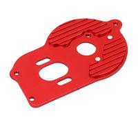 Plaque de dissipateur thermique pour moteur RC en alliage d'aluminium de qualité supérieure pour camion LOSI Mini T 2.0 2WD à l'échelle 1/18, performances de refroidissement (Rouge)
