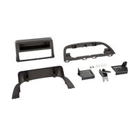 Plaque de façade 1-DIN - ACV - 1-DIN avec vide-poche - Compatible Mazda 3 - 10/2013-03/2019 - Noir