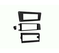 Plaque de façade 1-DIN compatible avec Volvo 100/200/740/760/780/940 noire