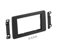 Plaque de façade 2-DIN - ACV - Renault Express (RJK) - Noir - Compatible 2021-2023 - Installation autoradio