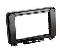 Plaque de façade 2-DIN compatible avec Suzuki Jimny(GJ) 10/2018-2024 noir piano